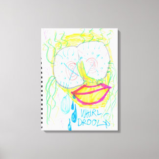 Whirl-Drool$ door $THCBand's Adam Moyer Canvas Afdruk