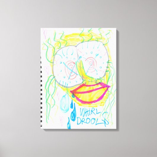 Whirl-Drool$ door $THCBand's Adam Moyer Canvas Afdruk (Voorkant)
