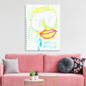 Whirl-Drool$ door $THCBand's Adam Moyer Canvas Afdruk (Insitu (Woonkamer))