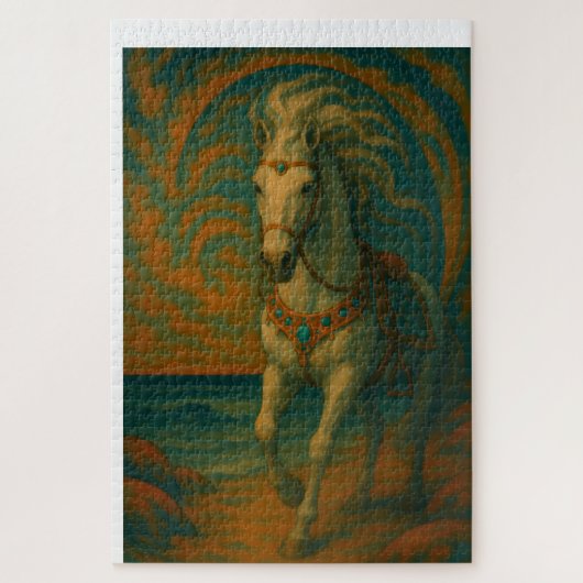 Whirl of Wonder-Carousel Dreams in Motion Legpuzzel (Verticaal)