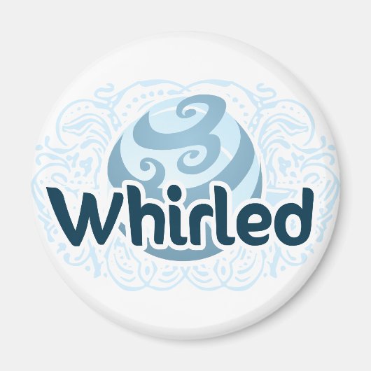 Whirled Logo Magnet (Voorkant)