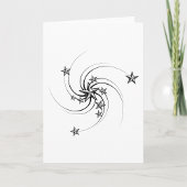 Whirled Nautical Stars Wenskaarten Kaart