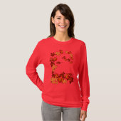 Whirling Autumn Leaves Shirt (Voorkant volledig)
