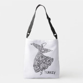 Whirling Dervish Crossbody Tas (Achterkant)