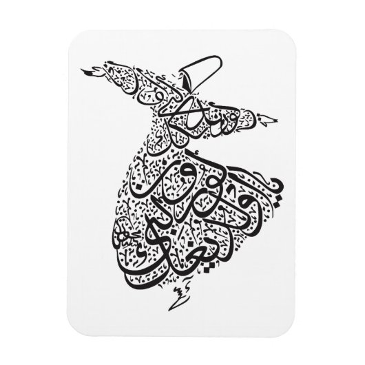 Whirling Dervish Magneet (Verticaal)