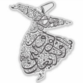 Whirling Dervish Sticker (Voorkant)