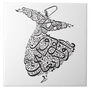 Whirling Dervish Tegeltje