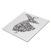 Whirling Dervish Tegeltje (Zijkant)