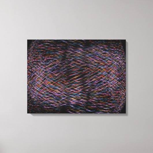 Whirling Dervish Wrapped Canvas Afdruk (Voorkant)