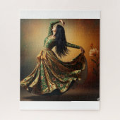 Whirling Grace-Persian Dance in Motion Legpuzzel (Verticaal)