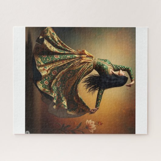 Whirling Grace-Persian Dance in Motion Legpuzzel (Horizontaal)