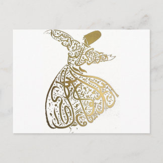 Whirling Sufi Dervish Briefkaart
