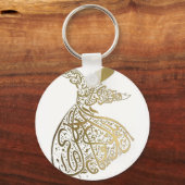 Whirling Sufi Dervish Sleutelhanger (Voorkant)