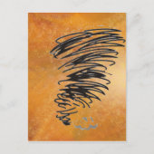 Whirling Tornado Briefkaart (Voorkant)