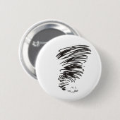 Whirling Tornado Ronde Button 5,7 Cm (Voorkant /achterkant)
