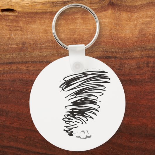 Whirling Tornado Sleutelhanger (Voorkant)
