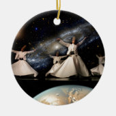 Whirling Universe Keramisch Ornament (Voorkant)