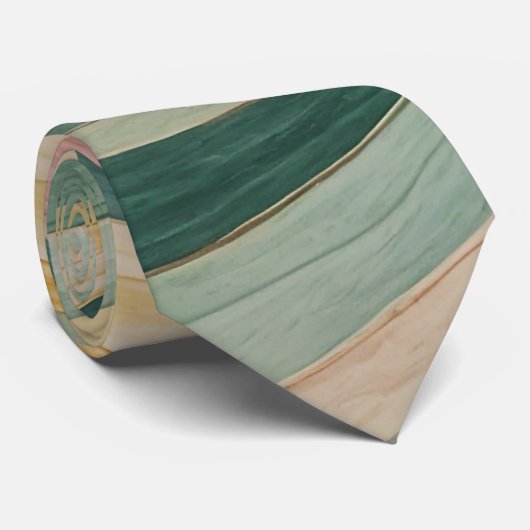 Whirling Whimsy Stropdas (Opgerold)