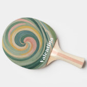 Whirling Whimsy Tafeltennisbatje (Zijkant)