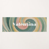 Whirling Whimsy Yogamat (Voorkant (horizontaal))