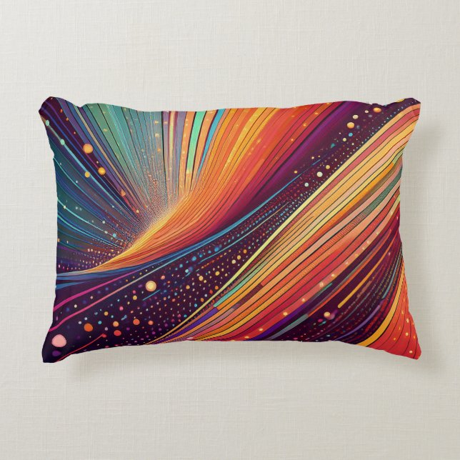 Whirlpool Abstract Accent Kussen (Voorkant)