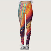 Whirlpool Abstract Leggings (Voorkant)