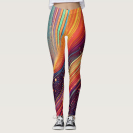 Whirlpool Abstract Leggings