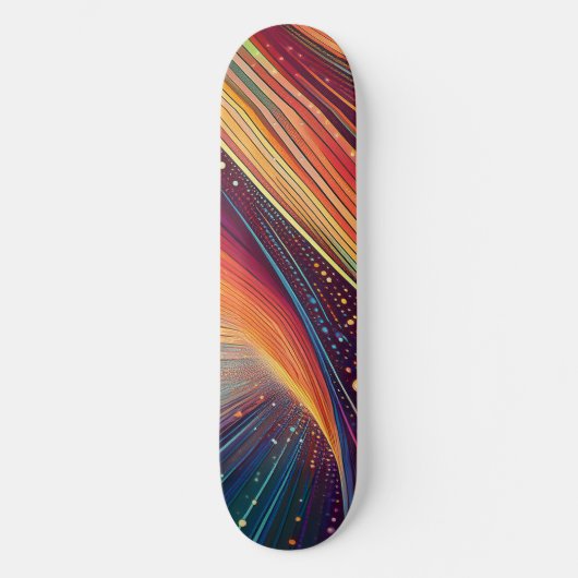 Whirlpool Abstract Persoonlijk Skateboard (Voorkant)