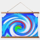 Whirlpool art hangend wandkleed (Voorkant)