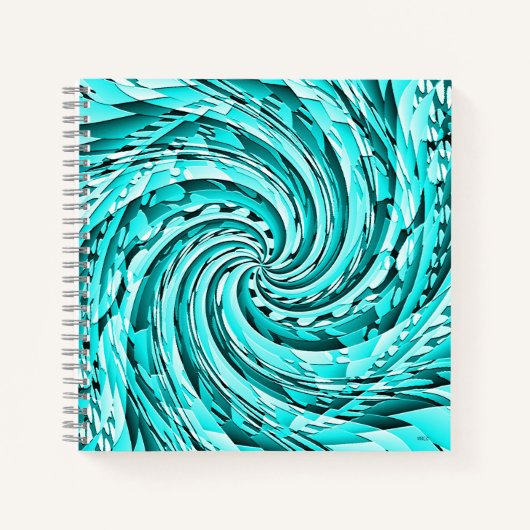 Whirlpool bij Zee..... Notitieboek (Voorkant)