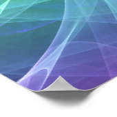 Whirlpool Diamond kleurrijk Poster (Hoek)