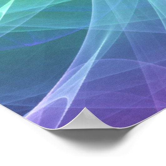 Whirlpool Diamond kleurrijk Poster (Hoek)