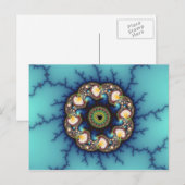 Whirlpool - Fractaal Briefkaart (Voorkant / Achterkant)