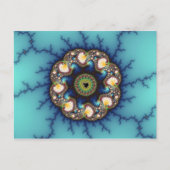 Whirlpool - Fractaal Briefkaart (Voorkant)