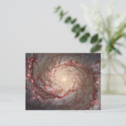 Whirlpool Galaxy Briefkaart (Staand voorkant)