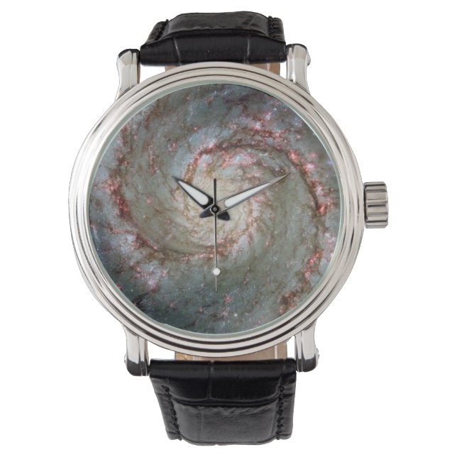 Whirlpool Galaxy Horloge (Voorkant)