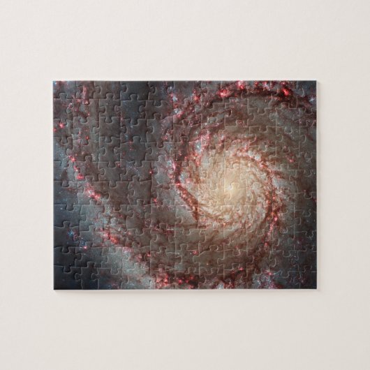 Whirlpool Galaxy Legpuzzel (Horizontaal)
