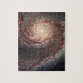 Whirlpool Galaxy Legpuzzel (Verticaal)