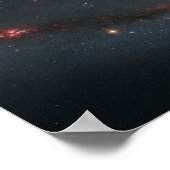 Whirlpool Galaxy (M51) en Companion Galaxy Poster (Hoek)