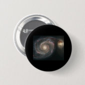 Whirlpool Galaxy (M51) Ronde Button 5,7 Cm (Voorkant /achterkant)