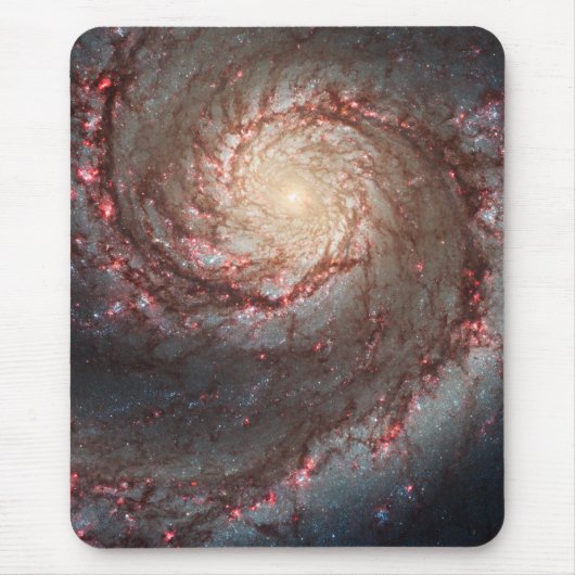 Whirlpool Galaxy Muismat (Voorkant)