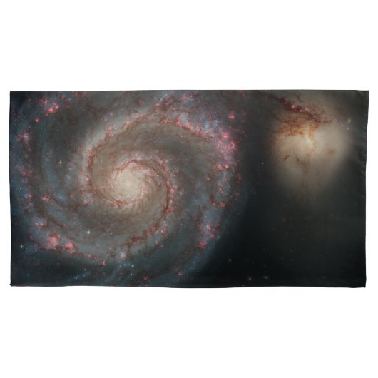 Whirlpool Galaxy Pillowcases Kussensloop (Voorkant-Links)