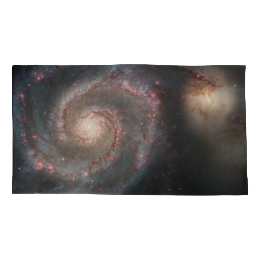 Whirlpool Galaxy Pillowcases Kussensloop (Achterkant-Links)