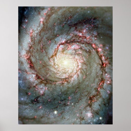 Whirlpool Galaxy Poster (Voorkant)