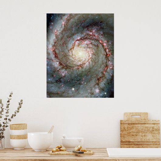 Whirlpool Galaxy Poster (Keuken)