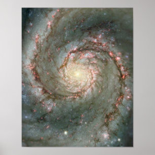 Whirlpool Galaxy Poster
