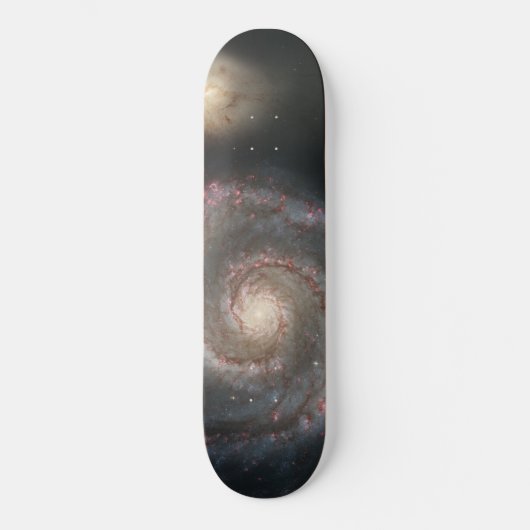 Whirlpool Galaxy (Space) (Universe) (Messier 51A) Persoonlijk Skateboard (Voorkant)