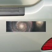 Whirlpool Galaxy (Space) (universum) (Messier 51A) Bumpersticker (Op auto)