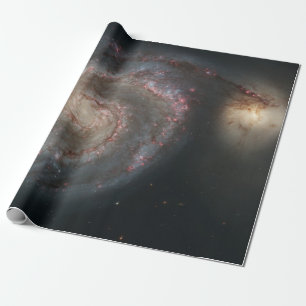 Whirlpool Galaxy (Space) (universum) (Messier 51A) Cadeaupapier