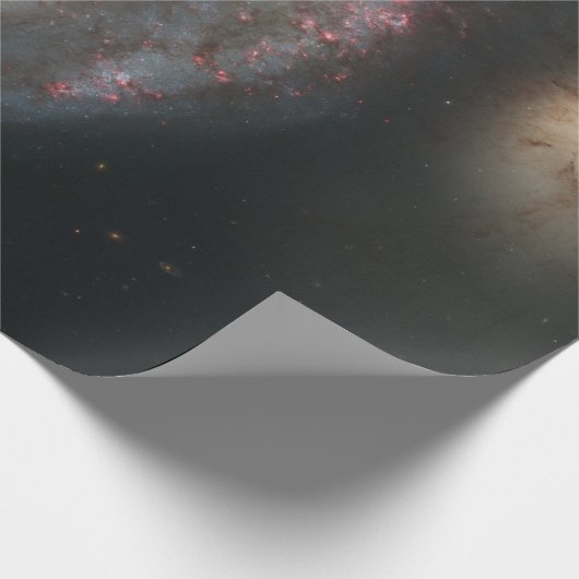 Whirlpool Galaxy (Space) (universum) (Messier 51A) Cadeaupapier (Hoek)